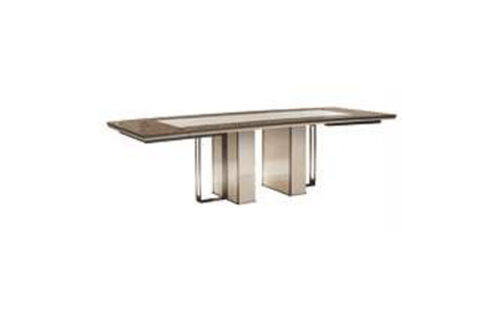 RECTANGULAR TABLE W/1-2 EXTENSIONS