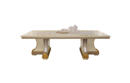 Rect. table with 2/Ext. (110x200/250/300)