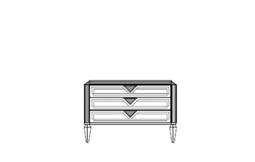 3 Drawers Dresser