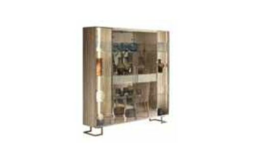 4 DOORS CABINET WITH CENTRAL DRAWER