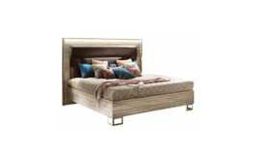 BED ITALIAN/QUEEN size w/upholstered headboard cm 160x190/200 Art. 61