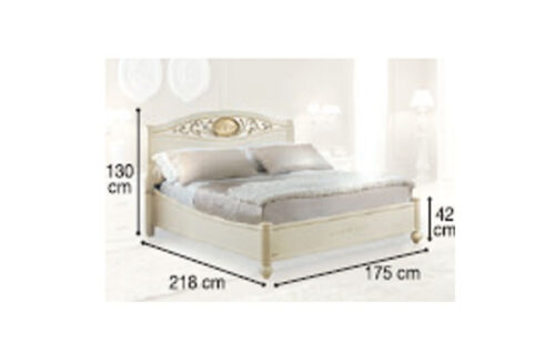 Bed ferro with ring 160