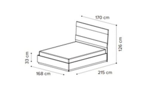 Kroma bed 160X200