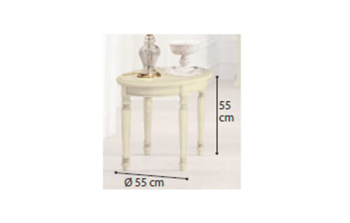 Round corner table