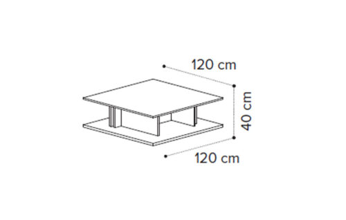 Coffee table maxi