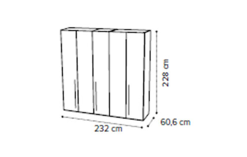 5 door wardrobe
