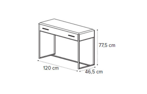 Vanity dresser w/drawer