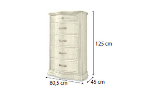 Vip 6 drawer chest