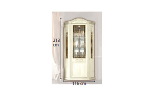 Corner unit w/light