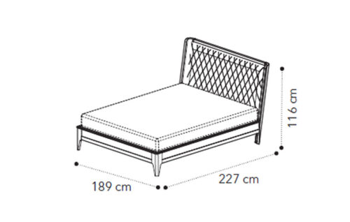 GIOTTO bed 180