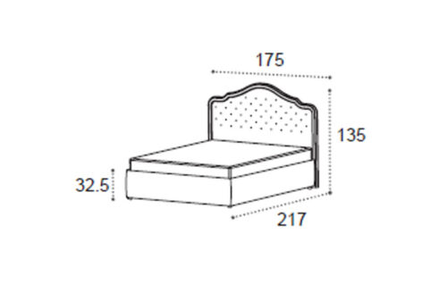 Otello bed 160