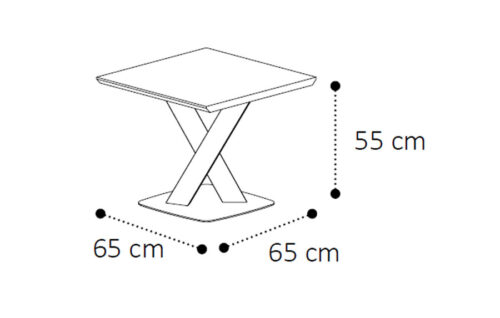 Lamp table KRYSTAL