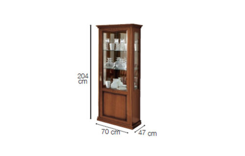 Right or Left door column w/light