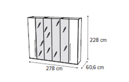 6 door glass doors