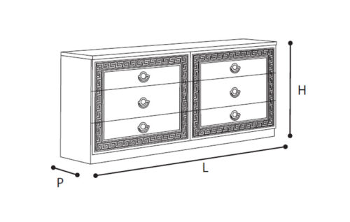 DOUBLE DRESSER