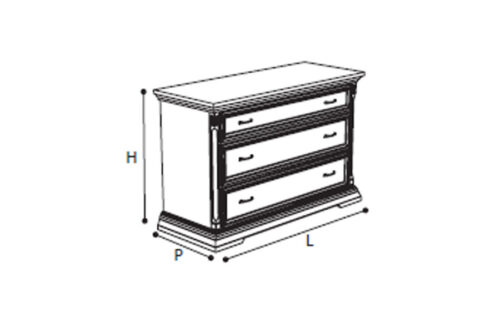 SINGLE DRESSER