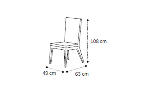 Chair Flute Plain