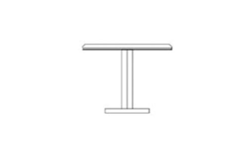 Lamp end table